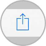 iOS Share Icon
